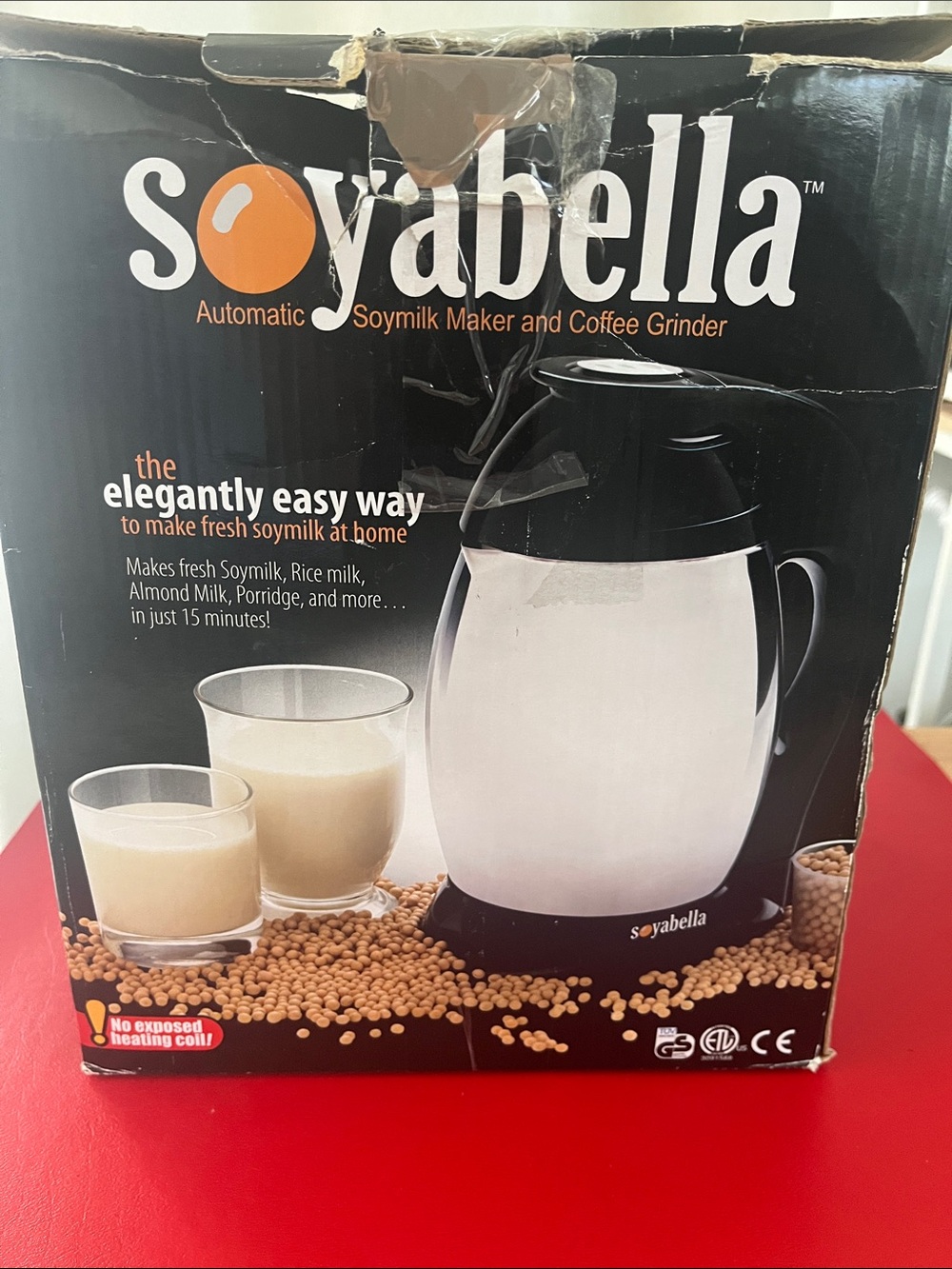 SB-130 Soyabella, Automatic Soy Milk and Nut Milk Maker Machine, Stainless Steel